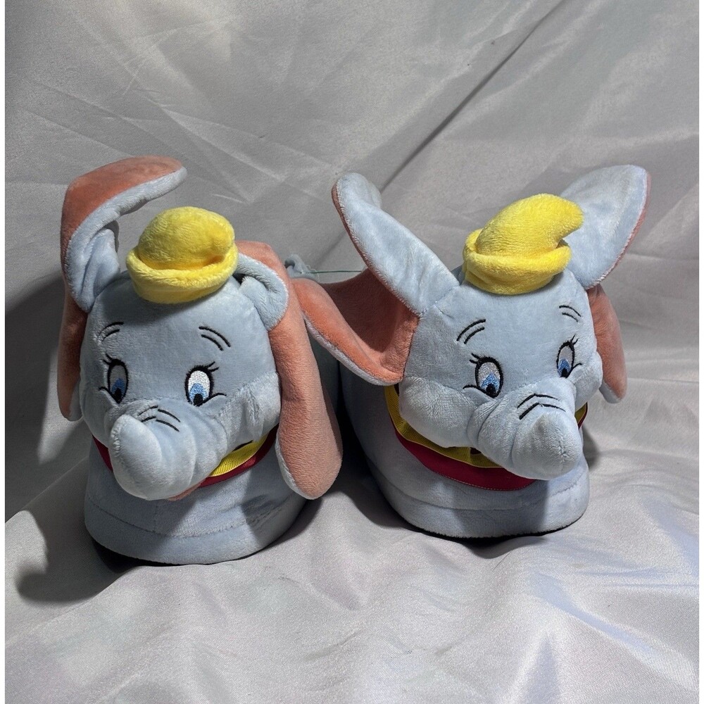 DISNEY DUMBO PLUSH SLIPPERS. BRAND NEW. ADULT SIZE LARGE (9/10)